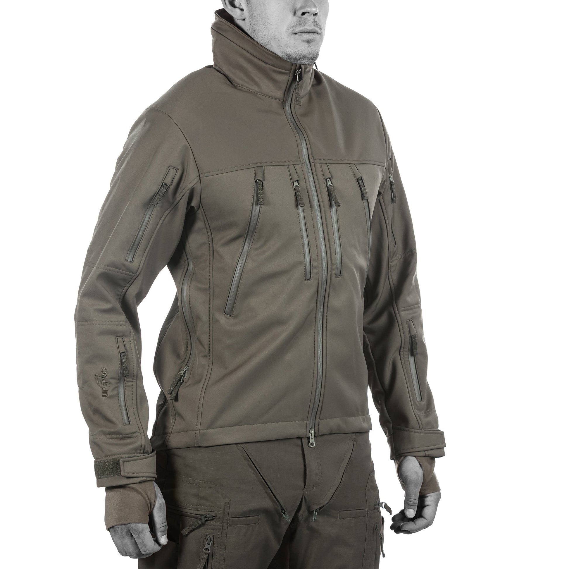 Delta Eagle Gen.2 Gear: Insulating microfleece lining, waterproof hood, hybrid design.