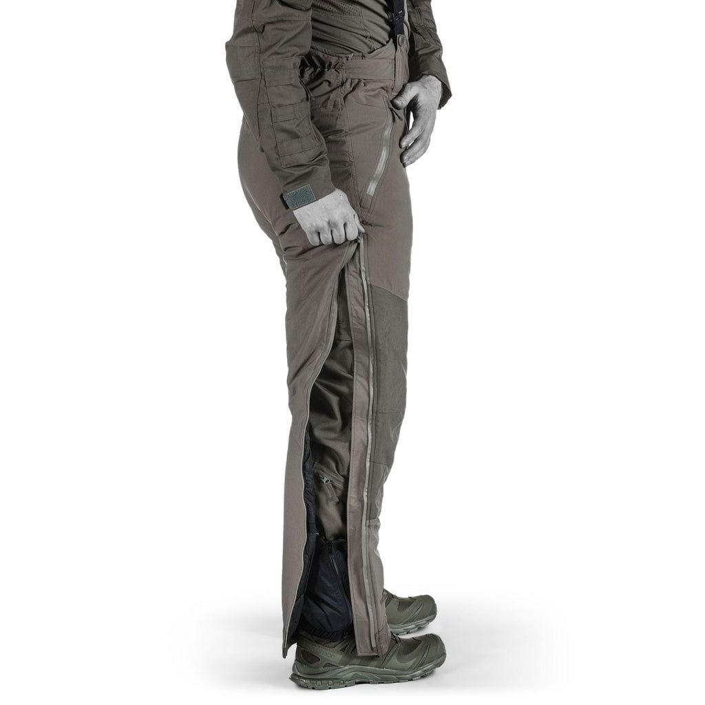 Extreme Cold Weather Pants: Windproof, water-repellent, G-Loft insulation.