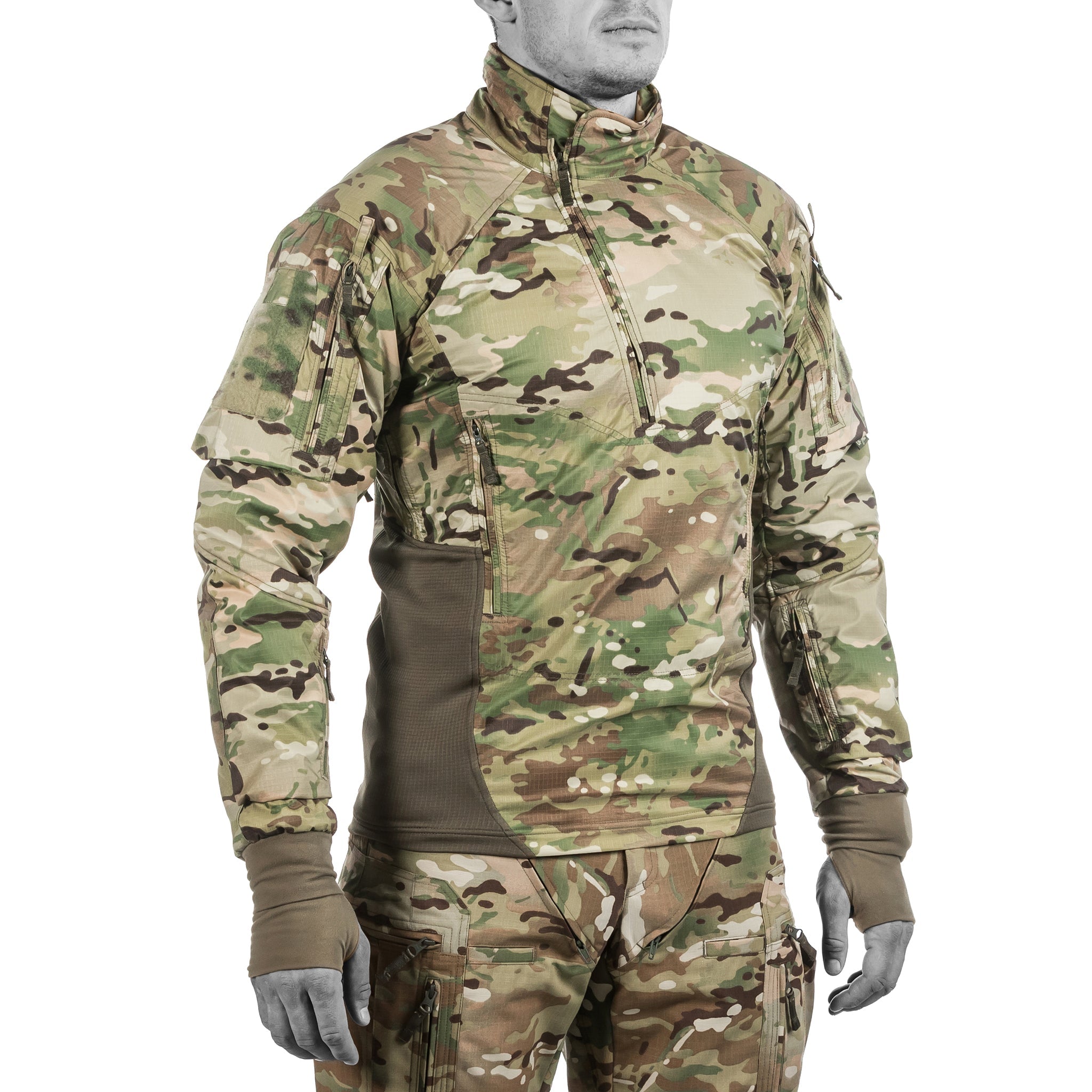 Tactical Winter Shirt: Stay comfortable in extreme cold with UF PRO Ace Combat Shirt.