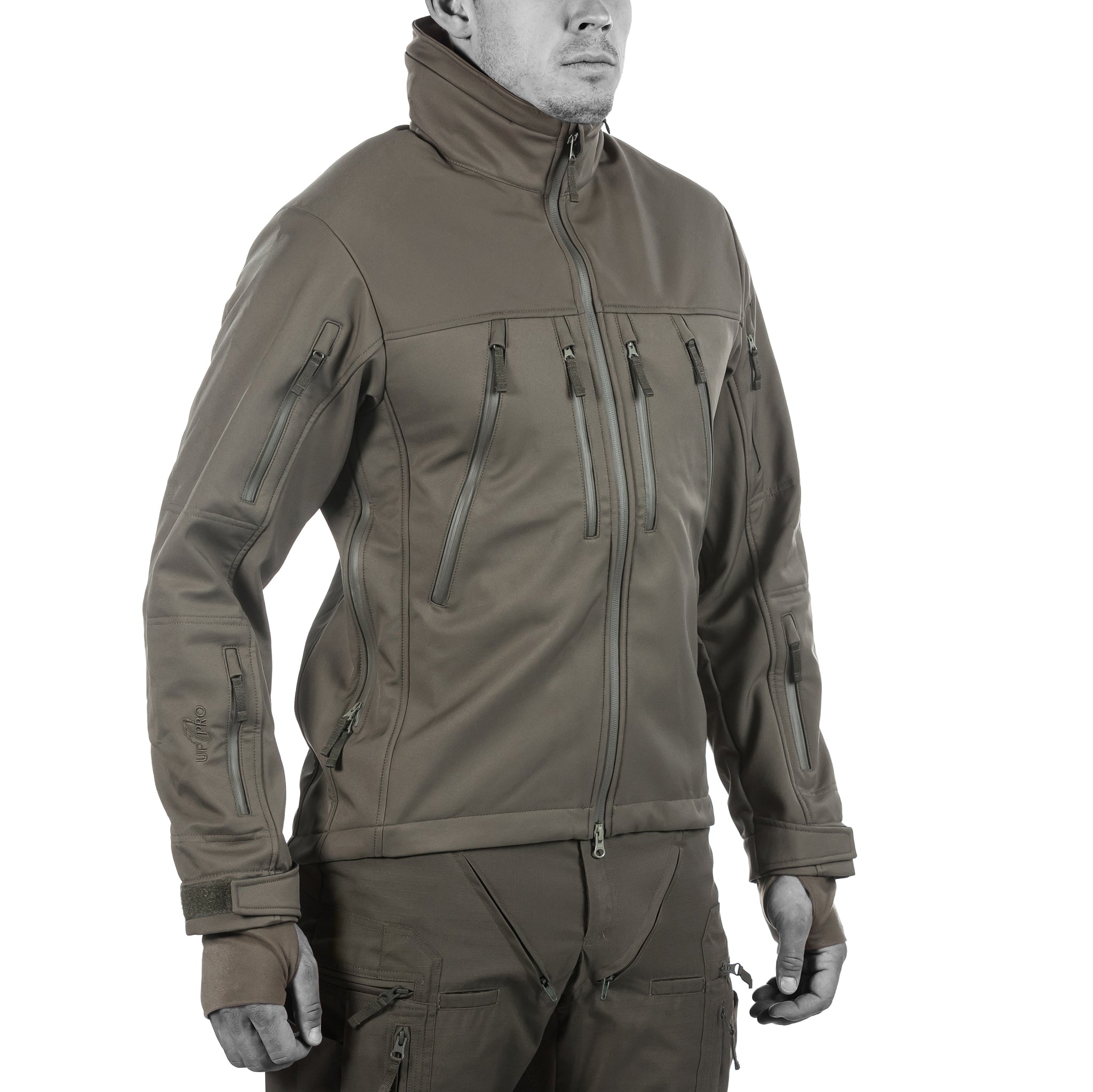 Delta Eagle Gen.2 Gear: Insulating microfleece lining, waterproof hood, hybrid design.